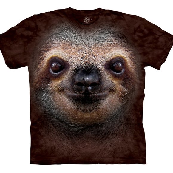 The Mountain Other - The Mountain Sloth Furry Animal Kids Shirt M